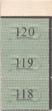 Bonnen van de landelijke bonboekje algemeen - vermoedelijk februari 1940
